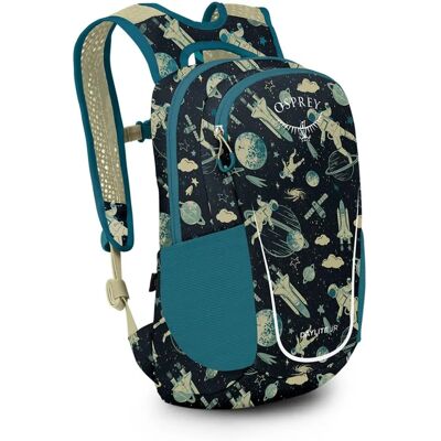 Osprey Daylite Jr - estampado de viaje espacial/azul antiguo Osprey Daylite Jr - estampado de viaje espacial/azul antiguo