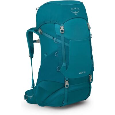 Osprey Ace 38 Kinder Rucksack Blau Spikemoss/Tief Peyto - Wanderrucksack für Kinder Osprey Ace 38 Kinder Rucksack Blau Spikemoss/Tief Peyto - Wanderrucksack für Kinder
