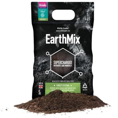 Arcadia Earthmix Reptile Substrate - 5 Litres Arcadia Earthmix Reptile Substrate - 5 Litres