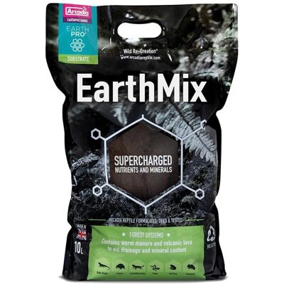 Arcadia EarthMix - 10 Litre Bio-Substrate for Plants & Animals Arcadia EarthMix - 10 Litre Bio-Substrate for Plants & Animals