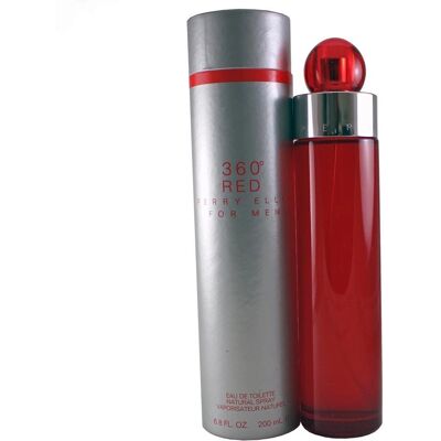 Perry Ellis 360 Red Eau De Toilette Spray - Herenduft 6.7 oz Perry Ellis 360 Red Eau De Toilette Spray - Herenduft 6.7 oz