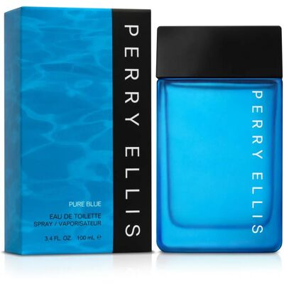 Perry Ellis Pure Blue - Eau de Toilette pour Homme 100ml - Publicité Perry Ellis Pure Blue - Eau de Toilette pour Homme 100ml - Publicité