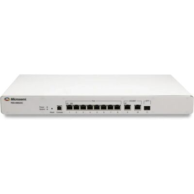 Microsemi PDS-408G Ethernet Gigabit L2 Géré - Blanc - Publicité Microsemi PDS-408G Ethernet Gigabit L2 Géré - Blanc - Publicité