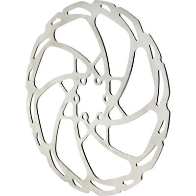 Hayes D-Series MTB Disque de frein - Argent - 203mm - Publicité Hayes D-Series MTB Disque de frein - Argent - 203mm - Publicité