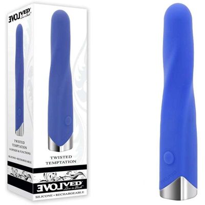 Evolved Novelties Evolved - Twisted Temptation Bullet Vibromasseur - 12 cm Evolved Novelties Evolved - Twisted Temptation Bullet Vibromasseur - 12 cm
