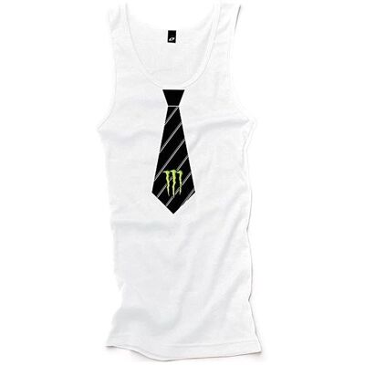 Camiseta de Mujer para Motocross Blanco Monster Business - Moto Camiseta de Mujer para Motocross Blanco Monster Business - Moto