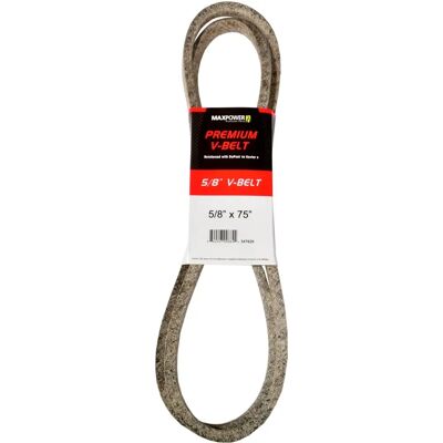 Maxpower Kevlar 5/8" X 75" Courroie pour outils de jardin - Distribution - Publicité Maxpower Kevlar 5/8" X 75" Courroie pour outils de jardin - Distribution - Publicité