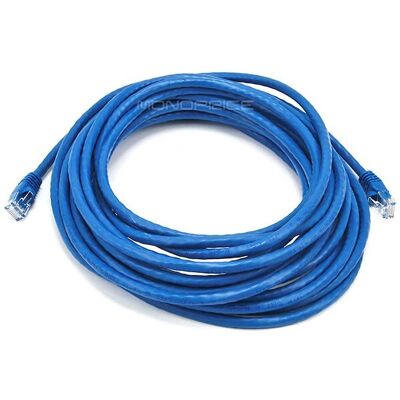 Monoprice 2117 Netzwerkkabel - Blau - 8,23 m - Cat6 U/UTP Monoprice 2117 Netzwerkkabel - Blau - 8,23 m - Cat6 U/UTP