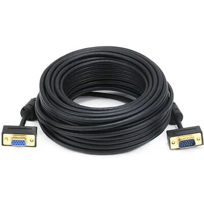 Monoprice Monoprice VGA 15.24m Black VGA Cable Monoprice Monoprice VGA 15.24m Black VGA Cable