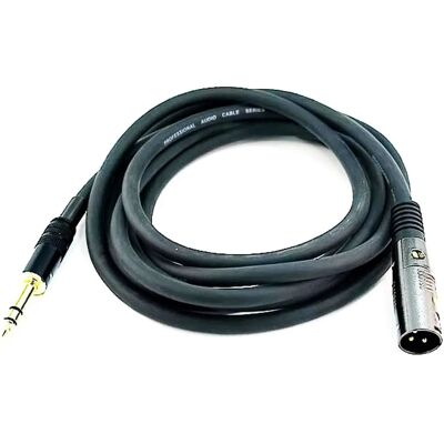 Monoprice - 4762 - 3 m - 6,35 mm TRS a XLR - cavo audio Monoprice - 4762 - 3 m - 6,35 mm TRS a XLR - cavo audio