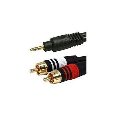 Monoprice - 5598 - 1.8 m - 3.5 mm verso 2RCA - Cavo audio Monoprice - 5598 - 1.8 m - 3.5 mm verso 2RCA - Cavo audio