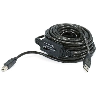 Monoprice USB 2.0 10m Active Cable - USB A to B - Black Monoprice USB 2.0 10m Active Cable - USB A to B - Black