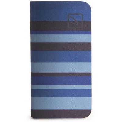 Tucano Libro Stripes azul flip case para iPhone 6 - Capa de telemóvel Tucano Libro Stripes azul flip case para iPhone 6 - Capa de telemóvel