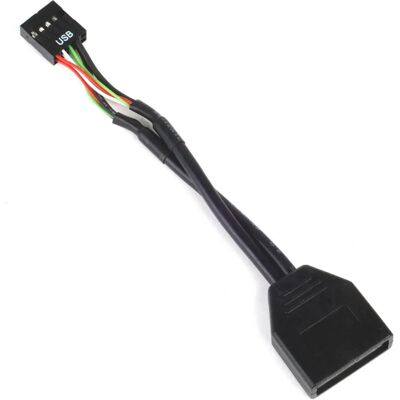 Silverstone G11303050-RT USB 3.0 till 2.0 Adapter - Interna PC-kabel Silverstone G11303050-RT USB 3.0 till 2.0 Adapter - Interna PC-kabel