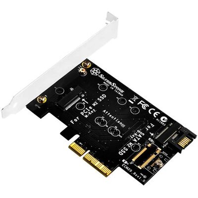 Silverstone ECM20 PCIe SATA adaptér - Rozhraní karta Silverstone ECM20 PCIe SATA adaptér - Rozhraní karta