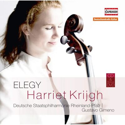 Harriet Krijgh Elegy - Klassiskt musik CD & DVD-set Harriet Krijgh Elegy - Klassiskt musik CD & DVD-set