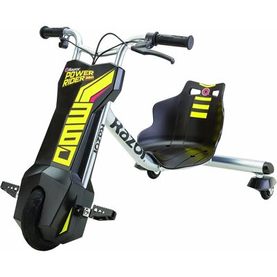 Razor PowerRider 360 Electric Drift Cart - Black/Yellow Razor PowerRider 360 Electric Drift Cart - Black/Yellow