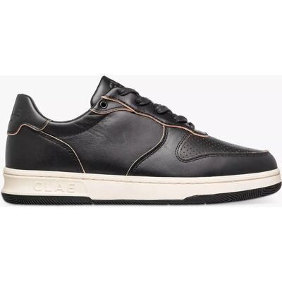 Clae Malone Pantofi de Piele Negri - Design Clasic Sportiv Clae Malone Pantofi de Piele Negri - Design Clasic Sportiv