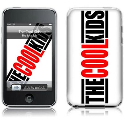 MusicSkins MS-COOL10004 Noir Rouge Blanc - Skin pour mobile MusicSkins MS-COOL10004 Noir Rouge Blanc - Skin pour mobile