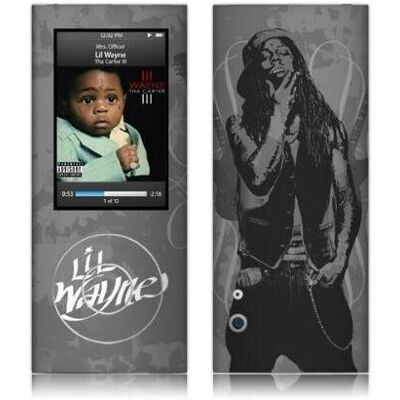MusicSkins MS-LILW30039 - Étui pour MP3/MP4 - Gris, Blanc MusicSkins MS-LILW30039 - Étui pour MP3/MP4 - Gris, Blanc