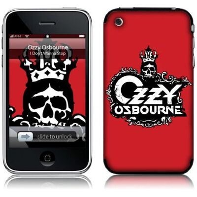 MusicSkins MS-OZZY10001 Coque Rouge - Protection Téléphone MusicSkins MS-OZZY10001 Coque Rouge - Protection Téléphone
