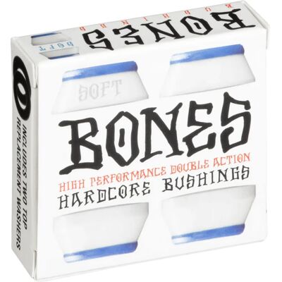 Bones Gommini Skateboard Wheels - Soft White - Roues de skate - Publicité Bones Gommini Skateboard Wheels - Soft White - Roues de skate - Publicité