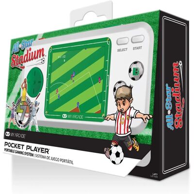 My Arcade DGUNL-3275 All-Star Stadium Pocket Player - Handheld Game Console - Publicité My Arcade DGUNL-3275 All-Star Stadium Pocket Player - Handheld Game Console - Publicité
