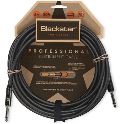 Blackstar 6m Instrumentkabel - Kabel för instrument Blackstar 6m Instrumentkabel - Kabel för instrument