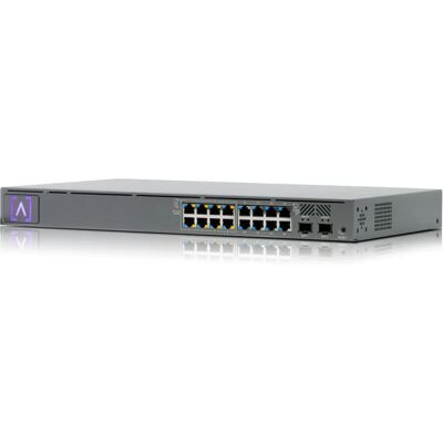 Switch Gigabit Ethernet géré Alta Labs S16-POE - 16 Ports - Gris Switch Gigabit Ethernet géré Alta Labs S16-POE - 16 Ports - Gris