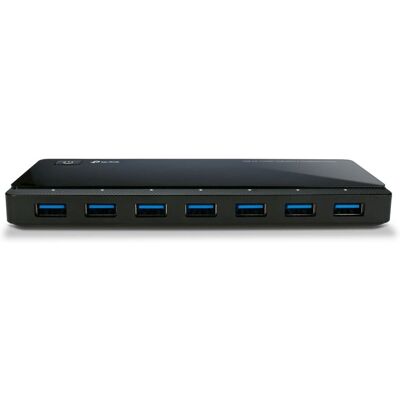 TP-Link UH720 USB 3.2 Gen 1 (3.1 Gen 1) Micro-B 5000 Mbit/s Schwarz - USB Hub TP-Link UH720 USB 3.2 Gen 1 (3.1 Gen 1) Micro-B 5000 Mbit/s Schwarz - USB Hub