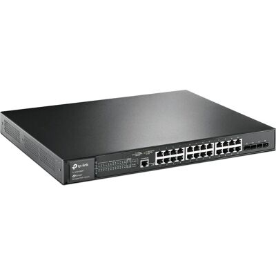 Switch réseau TP-Link JetStream TL-SG3428MP - Gigabit PoE géré 24 ports - Publicité Switch réseau TP-Link JetStream TL-SG3428MP - Gigabit PoE géré 24 ports - Publicité