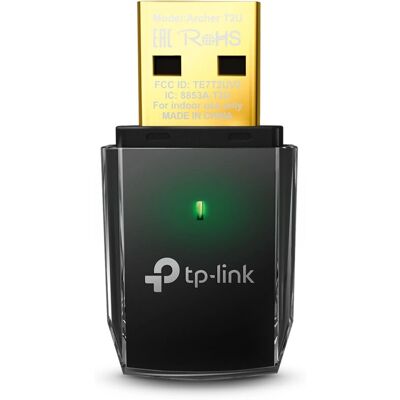Adaptateur Wi-Fi TP-LINK Archer T2U V3 - Carte Réseau Sans Fil - Publicité Adaptateur Wi-Fi TP-LINK Archer T2U V3 - Carte Réseau Sans Fil - Publicité