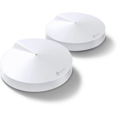 TP-Link Deco M5 2-Pak Dobbeltbånd Wi-Fi Hvid - Mesh System TP-Link Deco M5 2-Pak Dobbeltbånd Wi-Fi Hvid - Mesh System