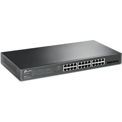 TP-Link JetStream TL-SG2428P Managed Switch - 28-Port Gigabit PoE TP-Link JetStream TL-SG2428P Managed Switch - 28-Port Gigabit PoE