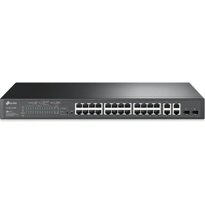TP-Link JetStream TL-SL2428P Managed Network Switch - 24 Ports 10/100 Mbps - PoE TP-Link JetStream TL-SL2428P Managed Network Switch - 24 Ports 10/100 Mbps - PoE