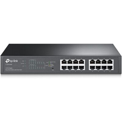 TP-Link TL-SG1016PE Gestionado Switch Gigabit 16 Puertos PoE - Ethernet TP-Link TL-SG1016PE Gestionado Switch Gigabit 16 Puertos PoE - Ethernet