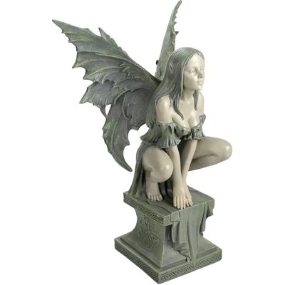 Design Toscano Celtic Fairy's Perilous Perch Garden Sculpture Design Toscano Celtic Fairy's Perilous Perch Garden Sculpture
