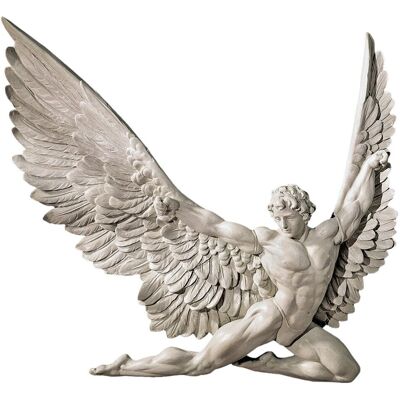 Design Toscano Icarus Wandbeeld Benvit - Woondecoratie Design Toscano Icarus Wandbeeld Benvit - Woondecoratie