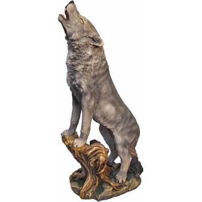 Design Toscano KY7966 - Howling Lone Wolf - Multicolor - 35,5 x 28 x 90 cm Estatua de jardín Design Toscano KY7966 - Howling Lone Wolf - Multicolor - 35,5 x 28 x 90 cm Estatua de jardín
