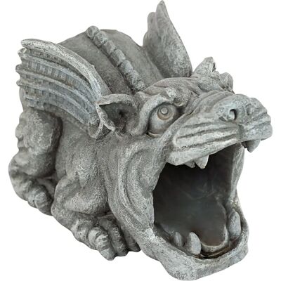 Design Toscano QM7512079 Roland der Gargoyle Dachrinnenwächter Regen Fallrohrverlängerung - Fallrohrverlängerung Statue Design Toscano QM7512079 Roland der Gargoyle Dachrinnenwächter Regen Fallrohrverlängerung - Fallrohrverlängerung Statue