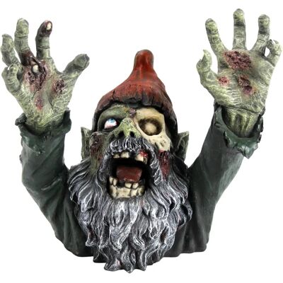 Design Toscano Zombie Gnome - Begraafplaats Decoratie Design Toscano Zombie Gnome - Begraafplaats Decoratie