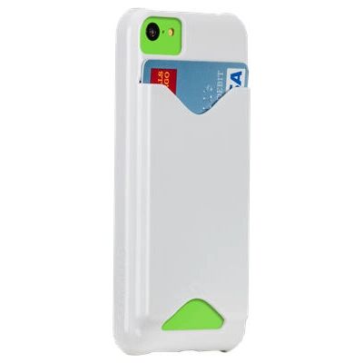 CASE-MATE Barely There ID Wit Telefoonhoesje - phone case CASE-MATE Barely There ID Wit Telefoonhoesje - phone case