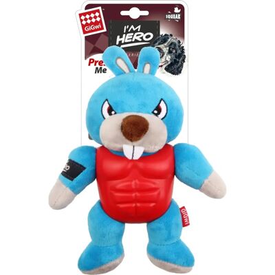 Jouet pour chien GiGwi Armure Lapin avec Squeaker Jouet pour chien GiGwi Armure Lapin avec Squeaker