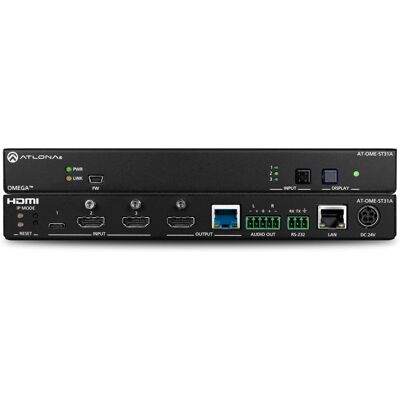 Atlona AT-OME-ST31A 4K/60 UHD Dual HDMI/USB-C Umschalter - Matrix Umschalter Atlona AT-OME-ST31A 4K/60 UHD Dual HDMI/USB-C Umschalter - Matrix Umschalter