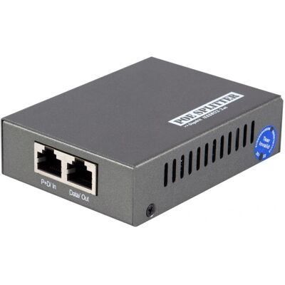 LevelOne POS-3000 Netwerksplitter - PoE Zwart LevelOne POS-3000 Netwerksplitter - PoE Zwart
