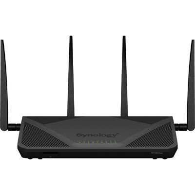 Synology RT2600AC Draadloze router - Dual-band - Gigabit Ethernet - Zwart Synology RT2600AC Draadloze router - Dual-band - Gigabit Ethernet - Zwart
