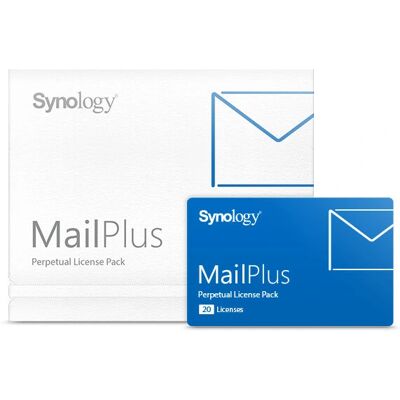 Synology MailPlus Base 20 Lizenzen - E-Mail-Server-Software Synology MailPlus Base 20 Lizenzen - E-Mail-Server-Software