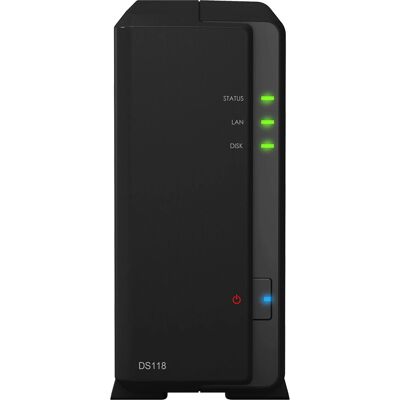 Synology DS118 Serveur NAS compact à 1 baie - NAS/storage Synology DS118 Serveur NAS compact à 1 baie - NAS/storage