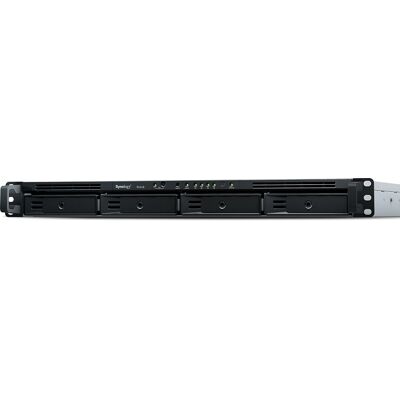 Synology RX418 Festplatten-Array - 4 Bay Rack (1U) Schwarz & Grau Synology RX418 Festplatten-Array - 4 Bay Rack (1U) Schwarz & Grau