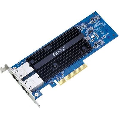 Synology E10G18-T2 - Netzwerkkarte - PCIe 3.0 x8 Low Profile - 10Gb Ethernet x 2 Synology E10G18-T2 - Netzwerkkarte - PCIe 3.0 x8 Low Profile - 10Gb Ethernet x 2